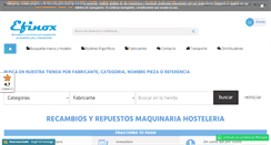 Desktop Screenshot of efinox.com